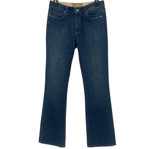 PAIGE RISING GLEN BOOTCUT JEANS WOMENS SIZE 27 - Picture 1 of 10